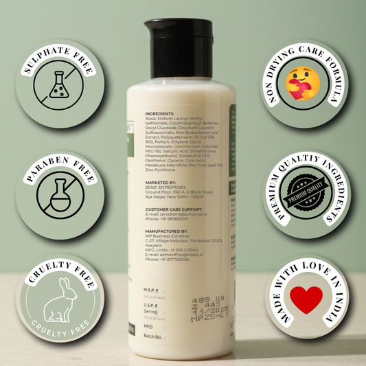 Zero Drama Anti Dandruff Shampoo (100 ml)